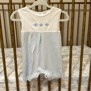 Kissy kissy0-3 month romper